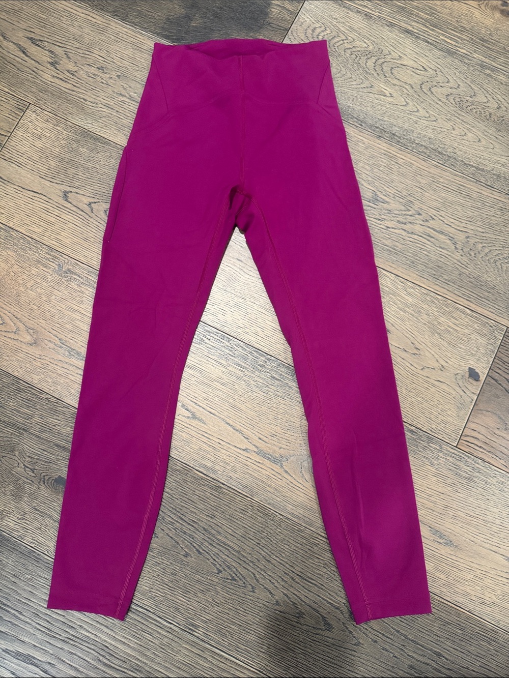 lululemon athletica Women’s High-Rise Fuchsia Leggings Size 4